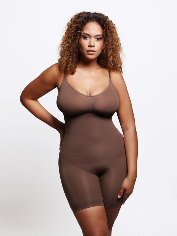 Full Confidence Open Gusset Slimming Bodysuit
