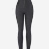 Mid-Rise Tummy Control Denim Leggings