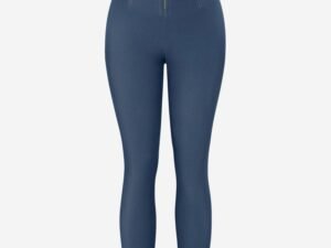 Mid-Rise Tummy Control Denim Leggings