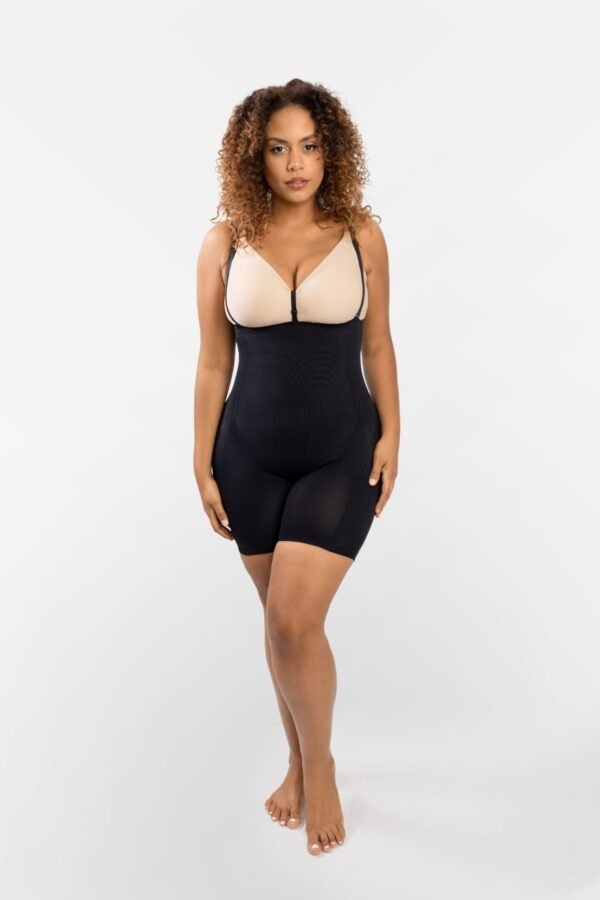 Removable Strap Buckle Tummy Control Bodysuit