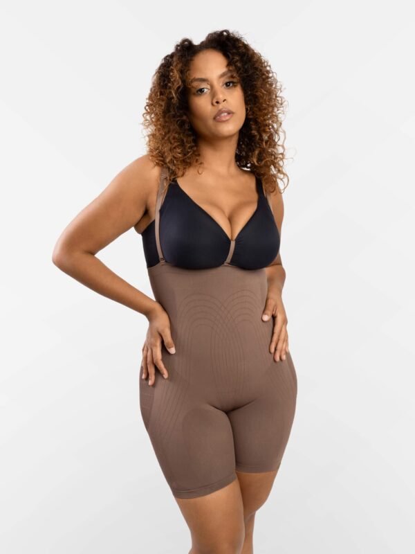 Removable Strap Buckle Tummy Control Bodysuit