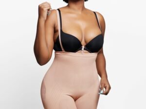 Removable Strap Buckle Tummy Control Bodysuit