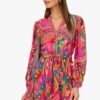 Papell Women's Printed Short Dress